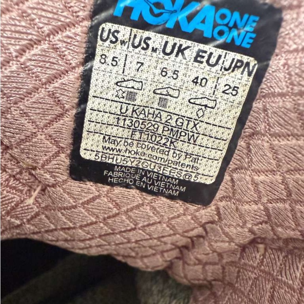 Hoka kaha 2 Women's Blush Pink Athletic Shoes - Picture 9 of 9